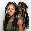 Marley Twist Braiding Hair 8 Packs – Jumbo Afro Kinky Crochet Hair for Senegalese Twists & Faux Locs – Soft Heat-Friendly Synthetic Fiber(T1B/30, 18 Inch (Pack of 8)) #1