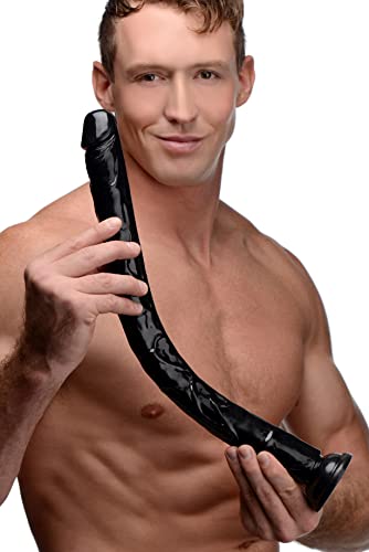 Hosed 19 Inch Realistic Anal Dildo | Extra Long Butt Plug For Deeper Penetration, Lifelike Sex Toy For Men, Women, And Couples | Powerful Suction Cup And Slightly Flexible #TOP1
