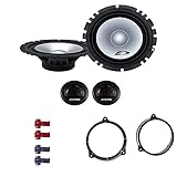 2 Wege Kompo, Frequenzgang: 60 Hz - 20.000 Hz, Empfindlichkeit: 90 dB, Impedanz: 4 Ohm, Einbautiefe: 46.5 mm, Einbaudurchmesser: 139 mm