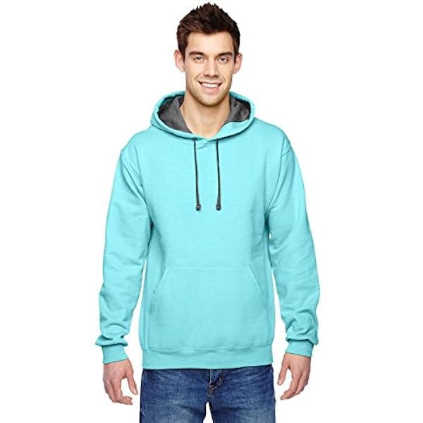 Fruit of the Loom Sudaderas con Capucha de Forro Polar Sofspun para Hombre