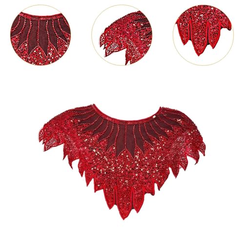 Beaded Sequin Cape, Beautiful Pullover Party Shawl, Women Shawl Wrap for Masquerade, Dresses, Monther3