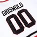 jiesiw Griswold Hockey Jerseys for Men Women #00 S-3XL (US, Alpha, X-Large, Regular, Regular, White)