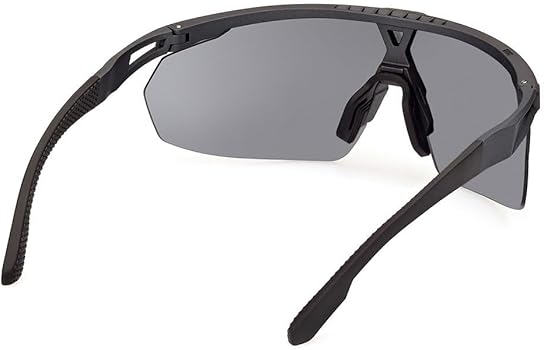 Amazon | Adidas Sport SP0095 02A matte black 00/0/135 サングラス
