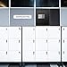 JUGREAT 80 Keys Cabinet with Sensor Light,Electronic Key Safe,Pin Code Keyless Storage Box for Keys,Secure Wall Mount Safe with 80 Key Tags
