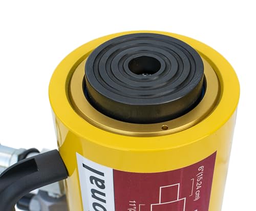 AME INTL 13081 Hydraulic Jack (Deluxe 6" Stroke Duo-Ring System 55 Ton) by AME INTL - Used condition - US$703.07