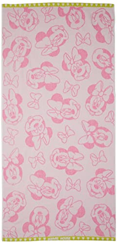 丸眞 バスタオル ディズニー ミニー リボン/ミニー 綿100% 抗菌防臭加工 2006013500