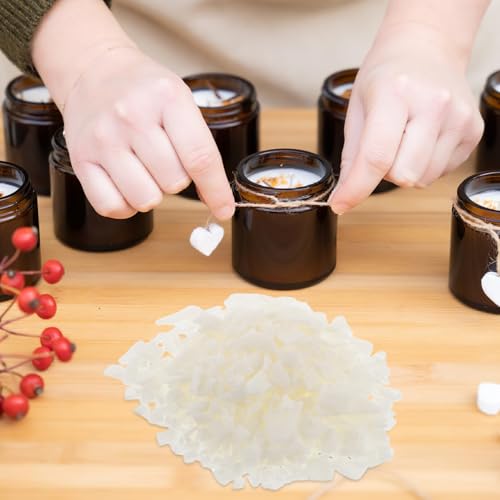 Tofficu 天然大豆ワックス 100g キャンドル作り用 DIYキャンドルワックスフレーク 簡単に溶けて注げる パーティーやDIYプロジェクトに最適 [4]