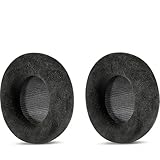 INF Earpad en Velours Noir pour AKG K701 K702 Q701 K612 Pro K712 Pro, Installation Facile, Compatible avec En têtes, Smartphones, Tablettes