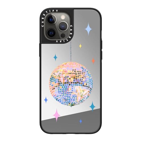 Coque miroir pour iPhone 12 Pro Max CASETiFY compatible MagSafe argent