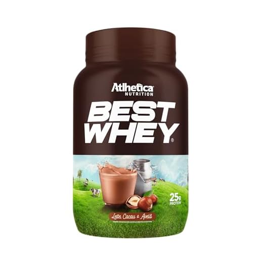 Atlhetica Nutrition BEST WHEY (900g) Leite, Cacau & Avelã, Multicolorido
