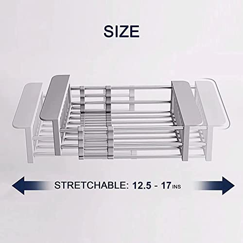 Barvita Over The Sink Dish Drying Rack #TOP23