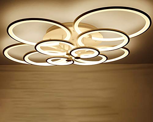 XIBALI LED Lámpara de Techo Moderna,LED Iluminación de Techo Baño Cocina Dormitorio...