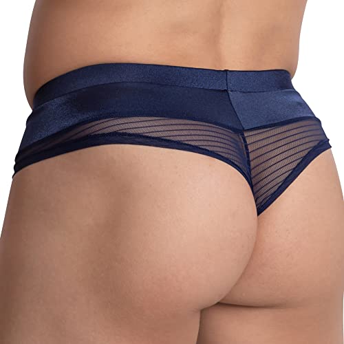 Daniel Alexander Mens Sexy Thong Mesh Bikini See Through Back G-String Pouch Enhancing Jockstrap Brief Underwear #TOP1