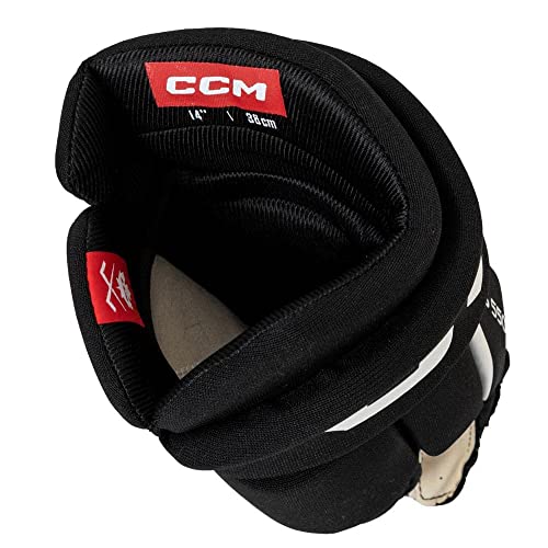 Foto von CCM AS550 YT TAC Eishockey Handschuhe, Schwarz/Weiß, Größe: 08
