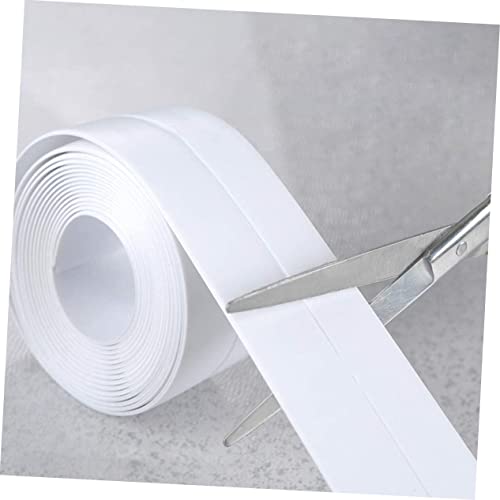 Housoutil 1 Rolo De Fita Adesiva De Costura Fita Transparente Fita De Costura Branca De Silicone Cal