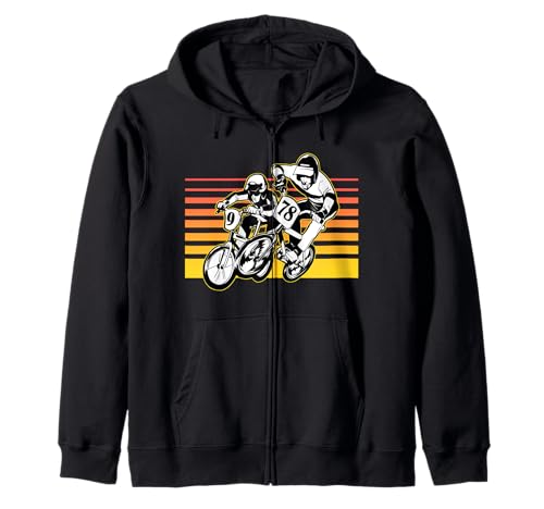 Retro BMX Kapuzenjacke