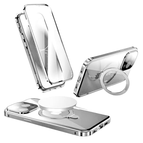 MagSafeΉ iPhone 15 Pro P[X SʃJo[ 9HKXt  }Olbg Ot X^h@\ 360°Sʕی cΉ ACtH 15v  P[X JYی S NA bN A~ op