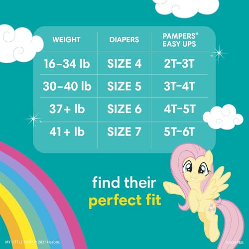 image for Pampers Training Pants - Easy Ups Girls & Boys - Size 3T-4T, 22 Count,
