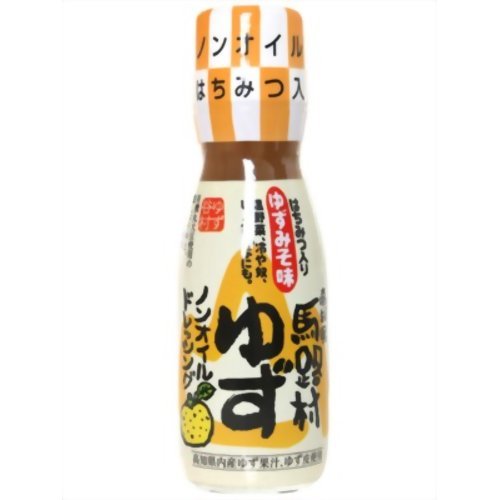 美蜂園 高知県馬路村ゆずノンオイルドレッシング ゆずみそ味