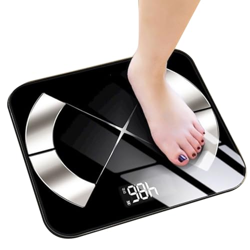 Báscula de peso para baño, báscula de peso USB precisa, monitores de composición corporal de precisión portátil para el hogar, baño, gimnasio, viajes, entrenamiento físico