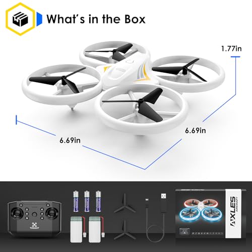 Halivita SX51 Drones For Kids, Rc Drone With Cool Led Lights Mini Remote Control Beginner Drone Indoor Outdoor Rc Quadcopter thumb #5