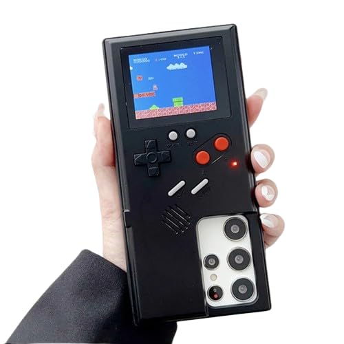 MILLION CASES Thermoplastic Polyurethane Back Cover Case For Samsung Galaxy S23 Ultra Shockproof Protective Iconic Retro Game Console Case(Black) (B0D9QRYK6L) Amazon Price History, Amazon Price Tracker
