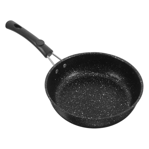 JECOMPRIS Sartén de Maifan para Huevos y Filetes Antiadherente y de Limpiar Compatible con Cocinas de Inducción para Apartamentos y Comidas Rápidas