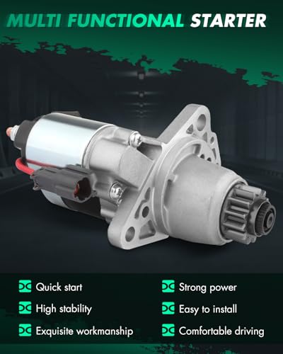 Image of SCITOO Starters M0T60781 SR2283X 17835N fit for Nissan Altima 2002-2007 Sentra 2002-2006 2.5L w /A