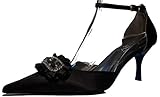  Auffällige Stiletto Pumps High Heels. Schwarz mit hübscher Deko-Schleife, Damenschuhe, Schuh für Damen. EIN Edler Hingucker-Schuh. Hier: Schwarz. PHH105. Größe 36.