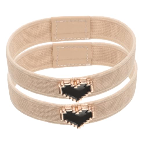 Elegant Love Pearl Flat Shoe Straps Straps Elastic for Girls Prevent Slipping