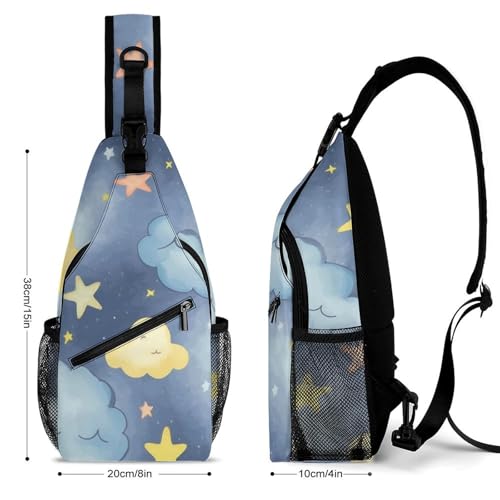 Mochila Deportiva Tipo Sling para Senderismo y Uso Diario miniatura 2