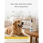 Furbo 360° Dog Camera [Subscription Required] Unlock w/Paid Plan: Home Security & Dog Safety Alerts, Rotating Pet Treat Toss, 2-Way Speaker (Low Risk, 3mo Min. Cancel Anytime) - Image 2
