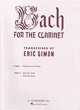 Sheet music Bach For The Clarinet - Part 1 Book