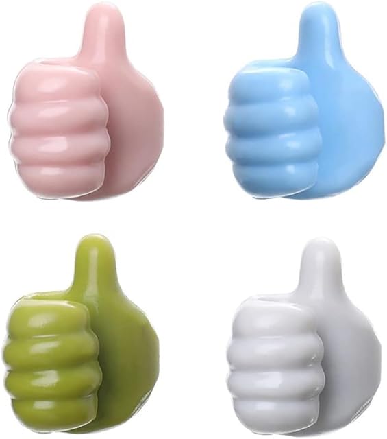 Throushine Magicin Adhesive Small Hand Hook (8 PCS)