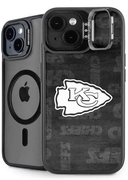 Skinit Kickstand Phone Case Compatible with iPhone 14 - Officially Licensed NFL Kansas City Chiefs Design