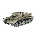 Tank 3D Puzzles Kits de modèles en Plastique, échelle 1/35 British A-34 Comet Cruiser Tank MK1A Modèle de Construction, Jouets pour Adultes et Cadeau, 8,6 X 3,4 Pouces