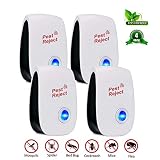 Ultrasonic Pest Repeller, Plug-in Insect Repeller, Electronic Bionic Wave Insect...