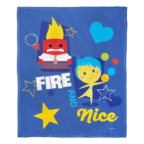 Northwest Disney Wonder of Pixar Silk Touch Throw Blanket, 50" x 60", Scream Team