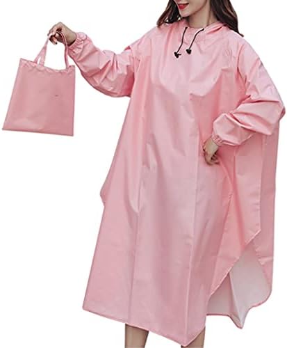 AdultWomen Poncho Cycling Raincoat Thin And Portable Outdoor travel camping rainproof and windproof image 2
