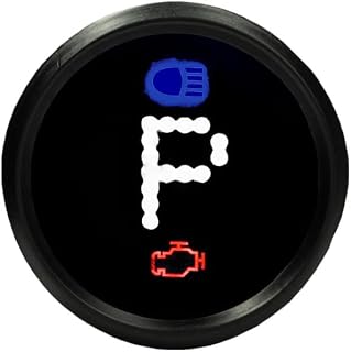 Intellitronix GI001 LED Digital Gear Shift Indicator, Universal for Automatic & Manual Transmissions, Black Bezel, Easy Installation
