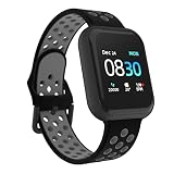 iTouch Air 3 Smartwatch Fitness for Men and Women, Heart Rate - Calorie Tracker, Step Counter, Notif