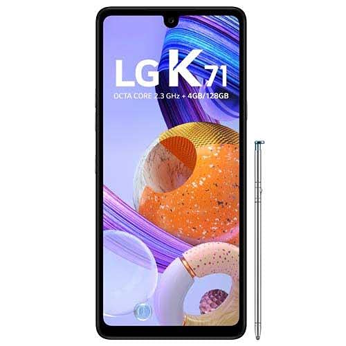 Smartphone LG K71 128GB - Branco