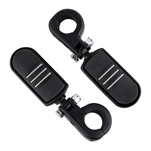 TCMT Support universel de repose-pieds de 32 mm 1,25" pour Harley Touring Road King Street Glide Road Glide Electra Glide Softail Sportster Dyna avec protections moteur de 1,25" – vue 2