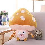 Features:Stuffed & Plush NO BRAND Cartoon Pilz Karotte Obst Gemüse Pflanze gefüllt Plüschtier Puppe Kissen, Mädchen Junge Spielzeug, Geburtstagsgeschenk