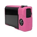 Havilah for Canon PowerShot G7 X Mark III / G7X3 Soft Silicone Protective Camera Case with Lens Cover(Rose Red) gallery image