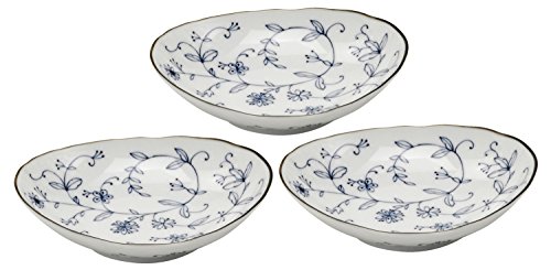 九谷焼 楕円皿 3枚セット