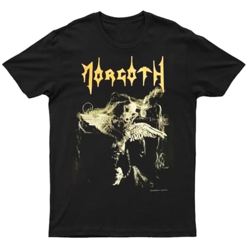 MORGOTH-Cursed T-Shirt Unisex Street Fashion Trend Short Sleeved Pure Cotton Round Neck