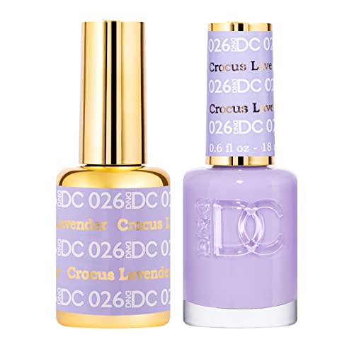 Dnd Dc Gel Duo 026 Crocus Lavender #TOP4