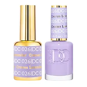 DND DC GEL DUO 026 CROCUS LAVENDER