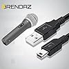 BRENDAZ 6-Feet USB Cable for Samson Q2U, Meteor Mic, Go Mic USB Microphones #3